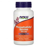Заказать NOW Phosphatidyl Serine 100 мг 60 вег капс