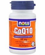 Заказать NOW CoQ10 60 мг with Omega 3 30 капс