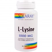 Solaray L-Lysine 1000 мг 90 таб